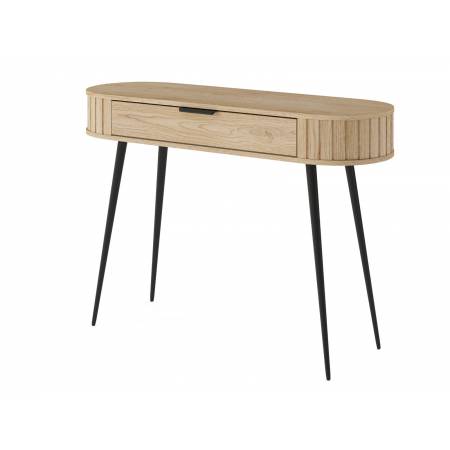 Toaletka z szufladą ryflowana dąb cremona 120 cm 2D1S LAVIA